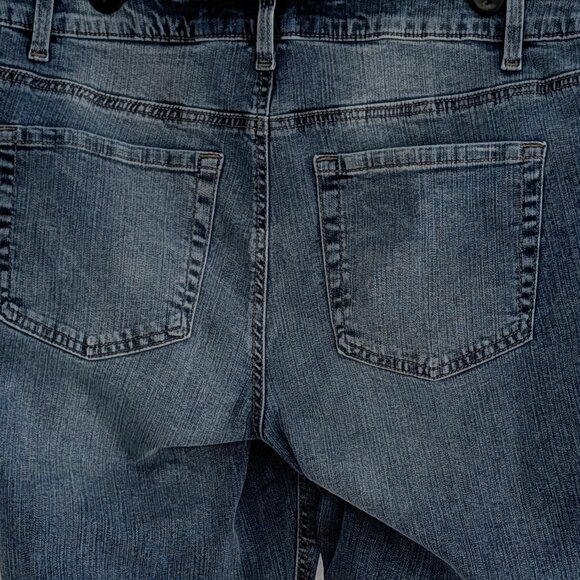 M Jeans By maurices Mid Rise Blue Size 14W Extra Short $16.00 - Picture 2 of 6